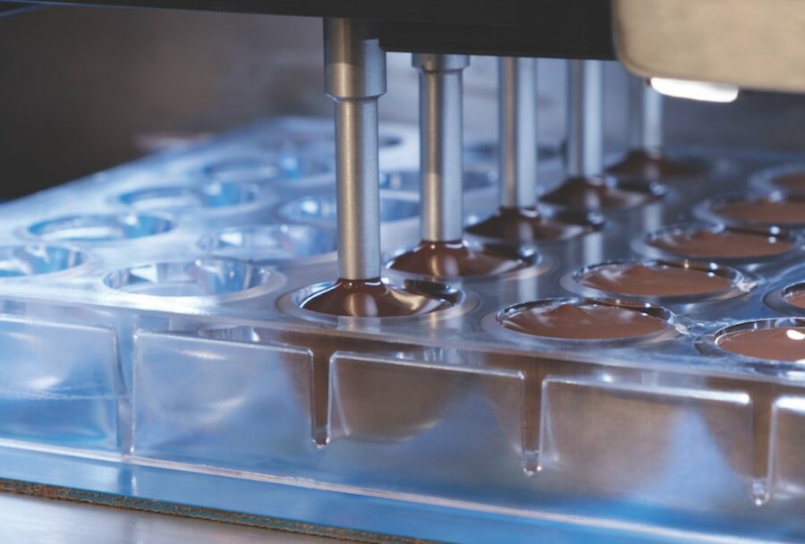 Production of chocolates